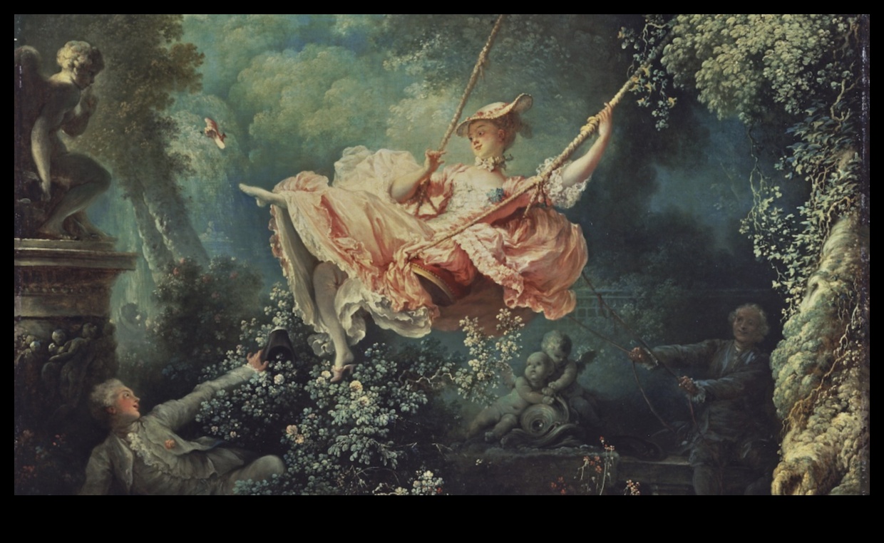 Intervale complicate: frumusețea atemporală a detaliilor artistice rococo